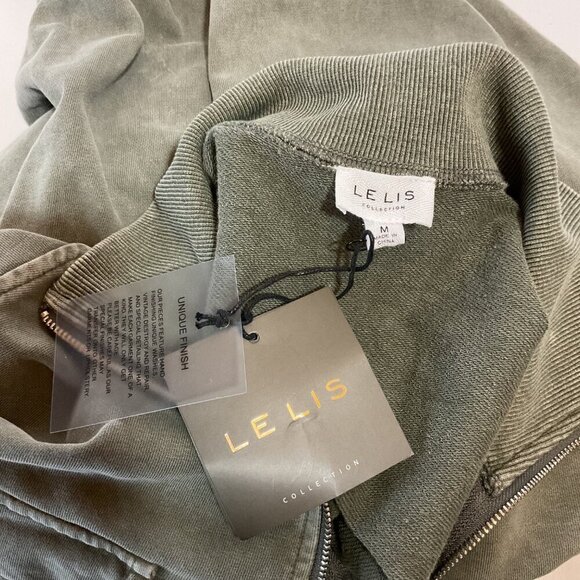 Le lis Drew‎ Cropped  Dolman Sleeve Pullover New Size Medium - Picture 3 of 6